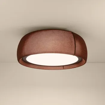 LEDS-C4 LED stropní svítidlo Gong, hnědé, 4 000 K, Ø 61,2 cm hnědá LED 34,7 W celkem - Doprava zdarma