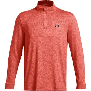 Pánská mikina Pánská mikina Under Armour Playoff Printed 1/4 Zip Under Armour červená 3042185