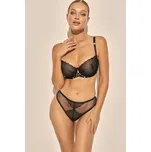 Kinga SC-1152 Dots měkká podprsenka Černá 85E