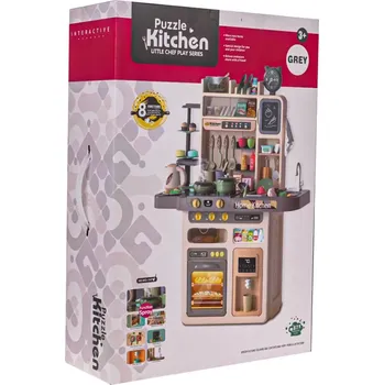 Dětská kuchyňka Ramiz Dětská kuchyňka s osvětlením a zvukovou funkcí 87el.