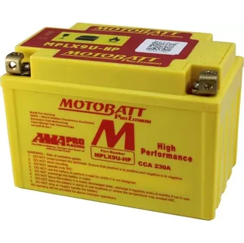 Motobaterie Motobatt MPLX9U-HP - Lithium