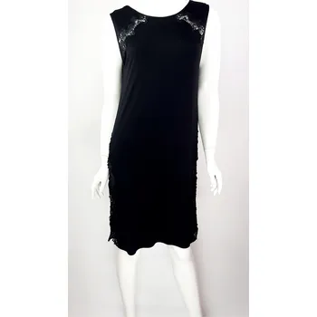 Dámské noční prádlo Coemi NOČNÍ KOŠILE 221C203 S, Černá