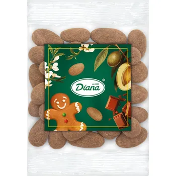 Diana Company Mandle v mléčné čokoládě sypané perníkovým kořením 100g