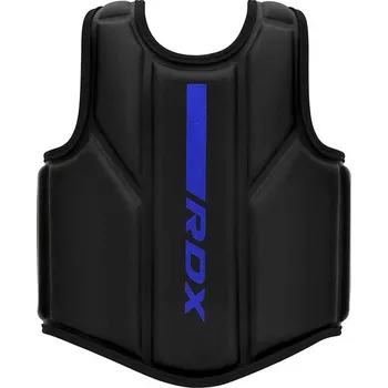 Boxerské rukavice Boxerský chránič těla RDX Kara F6 modrý L-XL