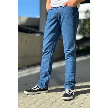 Pánské džíny Pánské modré džíny Ed Baxter Denver, prodloužené regular fit Obvod pasu: 34, Délka: 36