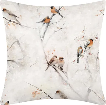 Povlečení DARRÉ Bavlněný povlak na polštář Zimní krásy Velikost: 70 x 90