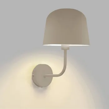 Lampička Nástěnné svítidlo Forlight Fres, béžová barva, ocel, šířka 18,5 cm 1 x 9 W LED - Doprava zdarma