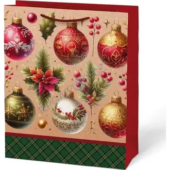 Dárková taška Taška vánoční T5 V50 26 x 32 x 13,8 cm (5252797.4)