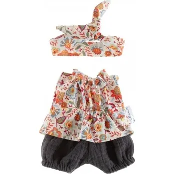 Doplněk pro panenku Oblečky pro panenky, tunika a kraťasky, Olimi - vícebarevná