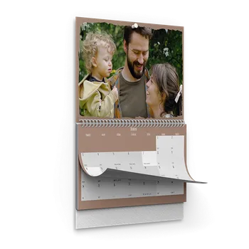 Fotokalendář Závěsný plánovací fotokalendář A3 motiv terracotta