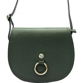 Kabelka Kožená kabelka Gregorio 1712 DOLLARO - tmavozelený