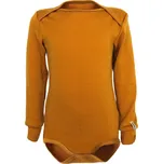 Crawler Rostoucí merino body dlouhý rukáv dětské Dýňová Velikost: 68-74/80 (6-18 měsíců)