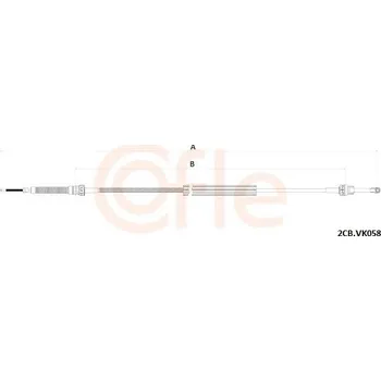 Tazne lanko, rucni prevodovka COFLE 92.2CB.VK058