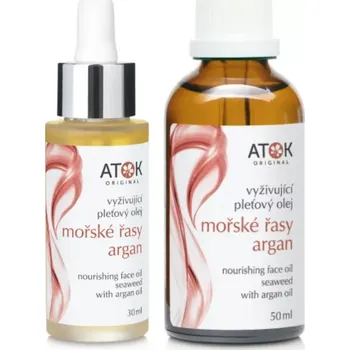 Pleťový olej ATOK Vyživující pleťový olej Mořské řasy - argan (Regenerační obličejový olej)