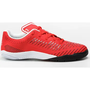 Pánská sportovní obuv KIPSTA Dětské futsalové kopačky GINKA 500 červeno-černé 38 MODRÁ|ČERNÁ|ČERVENÁ|ŠEDÁ