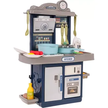 Dětská kuchyňka Majlo Toys Dětská mini kuchyňka se zvuky House Kitchen modrá