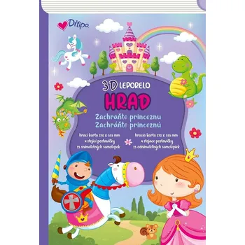 Desková hra 3D Leporelo Hrad