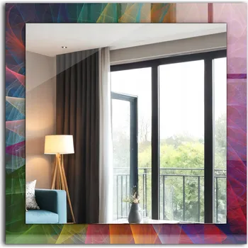 Zrcadlo Nástěnné Zrcadlo Tulup čtverec 600 x 600 mm