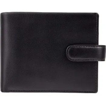 Peněženka Visconti elegantní pánská peněženka s kašmírem a RFID černá