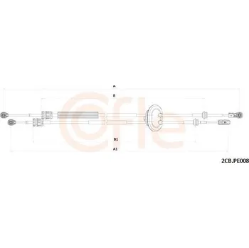 Tazne lanko, rucni prevodovka COFLE 92.2CB.PE008