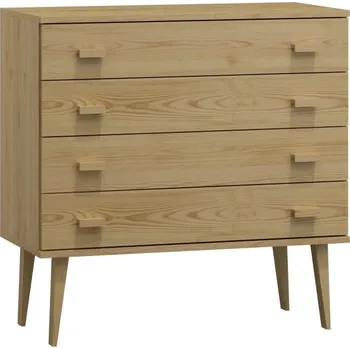 Komoda Komoda z masivu borovice Nord K1/4S 99/92/42 cm / přírodní