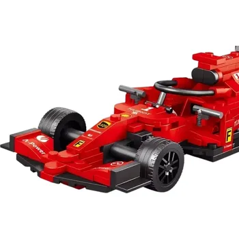 ostatní stavebnice Ramiz Cihlová sada F1 Red 266 ks