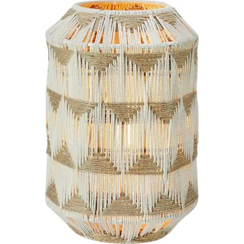 Lampička Markslöjd Stolní lampa Ano, výška 35 cm, textil, béžová/hnědá barva béžová, hnědá 1 x 40 W - Doprava zdarma