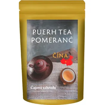 Čaj Čajová zahrada Puerh Tea Pomeranč - černý ochucený čaj Varianta: černý čaj 1000g