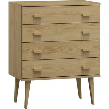 Komoda Komoda z masivu borovice Nord K1/4S 79/92/42 cm / přírodní