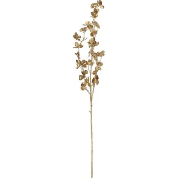 umělá květina Zlatá dekorativní květina Hortenzie gold champagne - 15*19* 85 cm