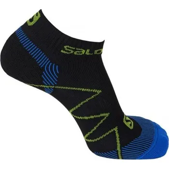 Běžecké oblečení Ponožky Salomon X-Scream 375616 union blue/gecko green XL/45-47