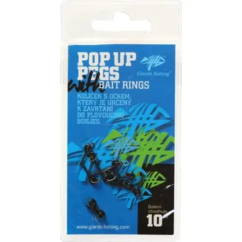 Giants Fishing POP-UP PEGS (vrtáček s očkem na POP-UP boilie)