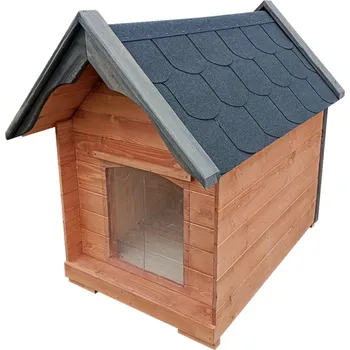 Bouda pro psa Dřevěná zateplená bouda pro psy PROFI