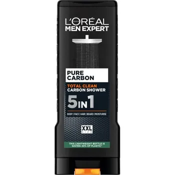 Sprchový gel L'Oréal Paris Men Expert Pure Carbon Total Clean sprchový gel 5v1 400 ml
