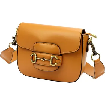 Kožená kabelka Luka hnědá KZ2251641