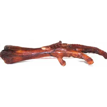 Pamlsek pro psa Sušený krůtí pařát uzený 20 cm