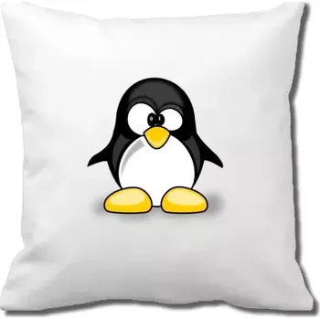 Povlak na dekorativní polštářek Pelisport Povlak s tučňákem povlak včetně potisku