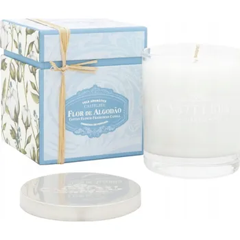 Svíčka Tradiční parafínová svíčka Vůně bavlněného květu Castelbel