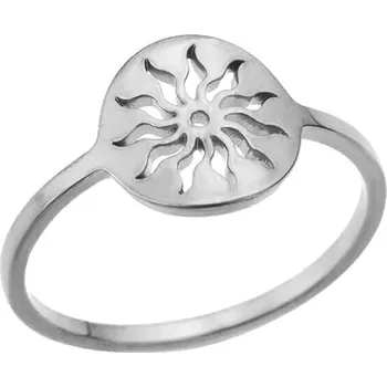 Souprava šperků Prsten s kytkou chirurgická ocel - Velikost prstenu 9 VL 506-1