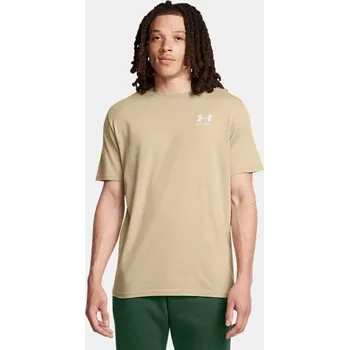Pánské tričko Tričko Under Armour SPORTSTYLE Under Armour krémová 3044240