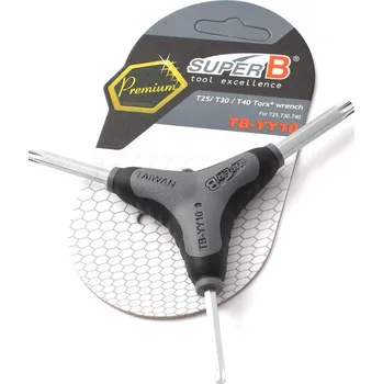 Cyklo nářadí KHEBIKES Tříramenný klíč Super B tool KHE