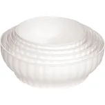 Zadělávací mísa 18-26cm bílá, sada 5ks