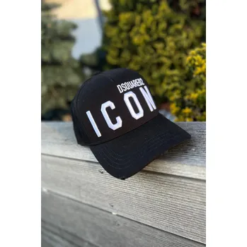 Kšiltovka Unisex kšiltovka Dsquared2 BCM041205 černobílá