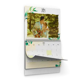 Fotokalendář Závěsný plánovací fotokalendář A3 s motivem whitegold