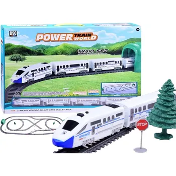 Vláček a vláčkodráha Elektrická vláčkodráha Jokomisiada s tratí 9 m a 70 díly