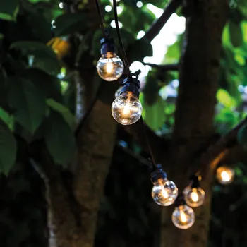 Lampička Sirius Světelný řetěz LED Lucas Supplement Set, čirý - Světelný zdroj - délka 4,5 cm, Ø 4,5 cm černá, čirá 10 LED diod - Doprava zdarma