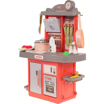Dětská kuchyňka Majlo Toys Dětská mini kuchyňka se zvuky House Kitchen růžová