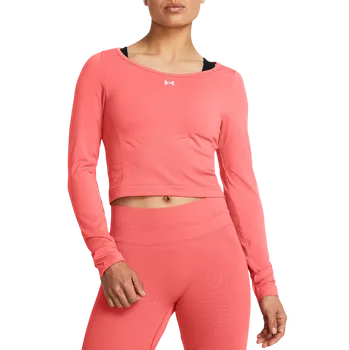 Dámské tričko Under Armour Train Seamless LS Under Armour růžová 3048244