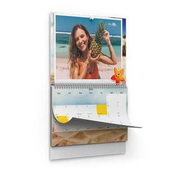 Fotokalendář Závěsný plánovací fotokalendář A3 s motivem dovolená
