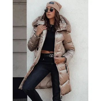 Dámská pikovaná zimní bunda ULTRAWAY DStreet hnědá 3045251